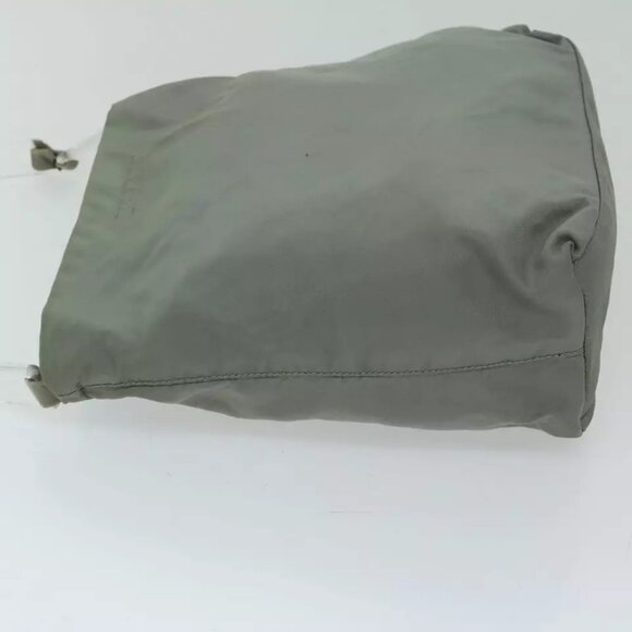 PRADA Shoulder Bag Nylon Khaki Auth - Picture 8 of 16